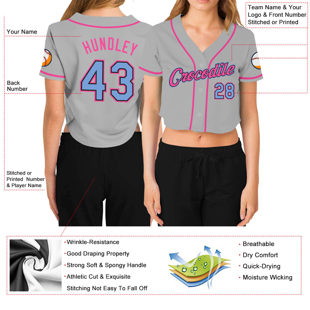 Custom Team Purple Baseball Gray Authentic Black Jersey Discount – snapmade