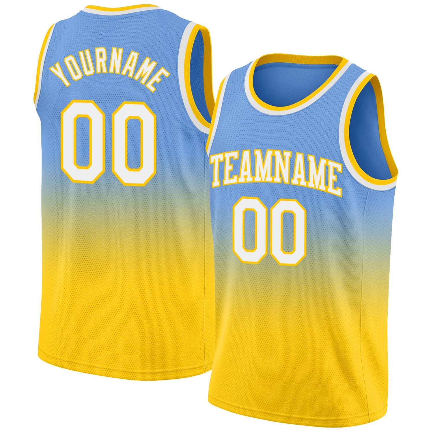 Custom Light Blue White V-Neck Basketball Jersey , Choose Your Own Custom  Basketball Jerseys Online – snapmade