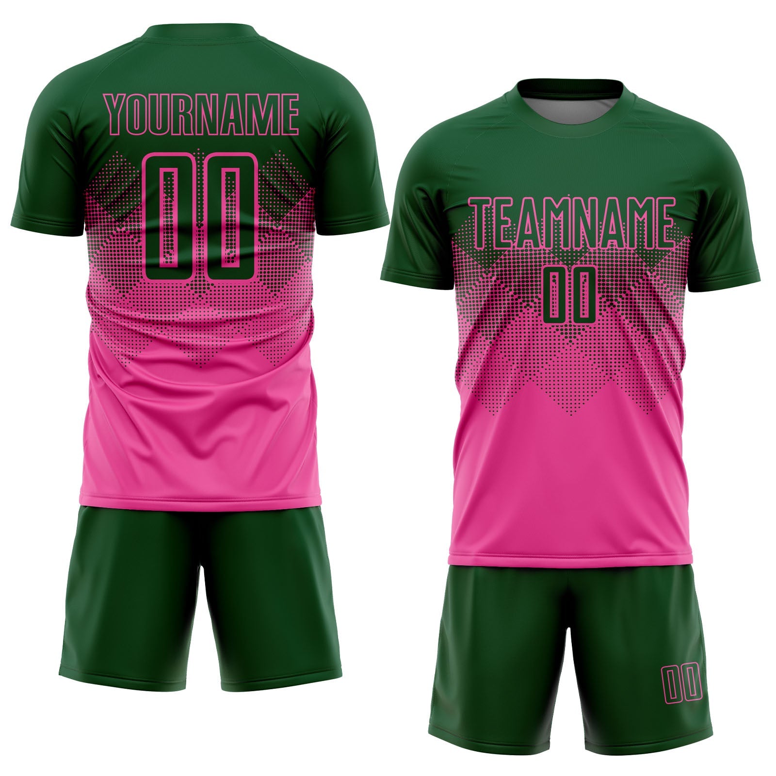 Custom Tie Dye Black-Pink Sublimation Soccer Uniform Jersey Discount –  snapmade