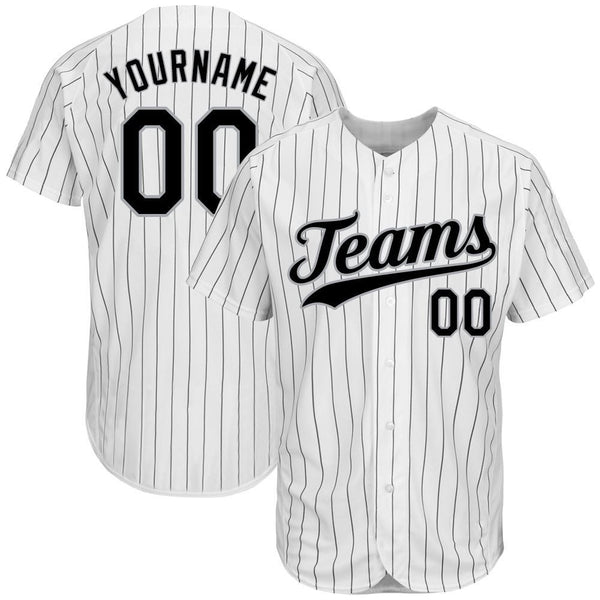 Custom Team Black Baseball Orange Authentic White Throwback Shirt Discount  – snapmade
